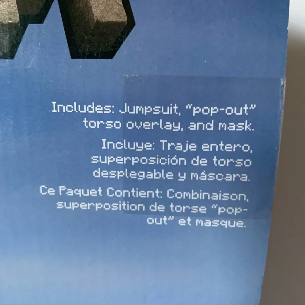 NIB. MINECRAFT Kids Creeper Costume